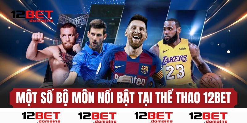 Một số môn thể thao nổi tiếng tại 12BET