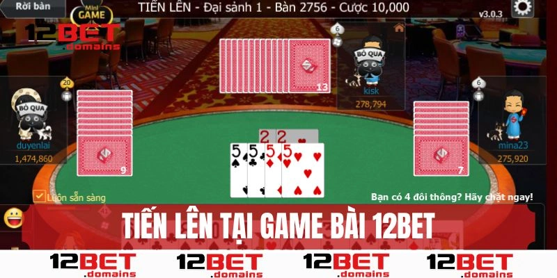 Tiến Lên tại game bài 12BET
